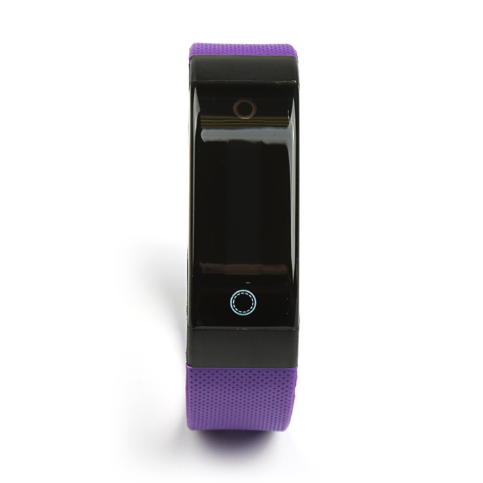 Фитнес-браслет SMA Coach, с оптическим датчиком пульса и давления, фиолетовый