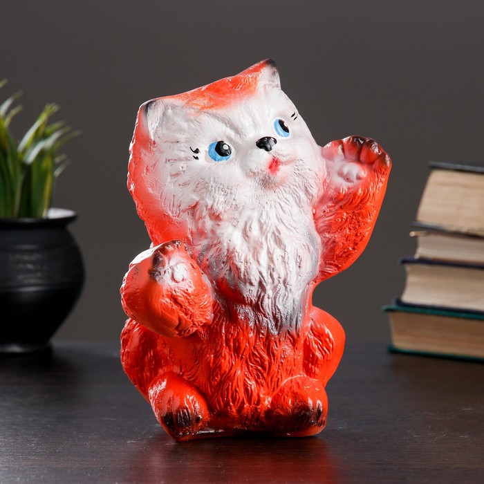 Копилка "Кот Барсик" рыжий