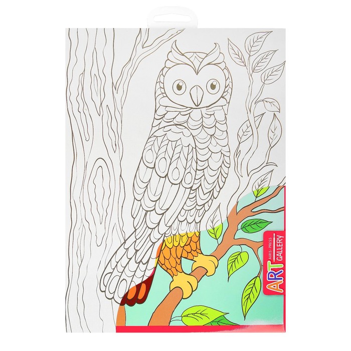 Основа для творчества средняя "Сова"