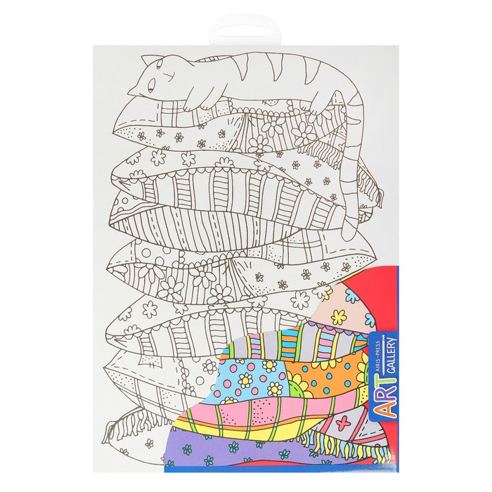 Основа для творчества средняя "Спящий котёнок"