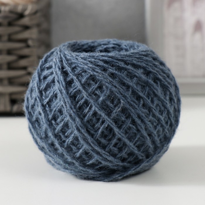 Пряжа "Акрил" 100% акрил, 108м/42гр (Джинс)