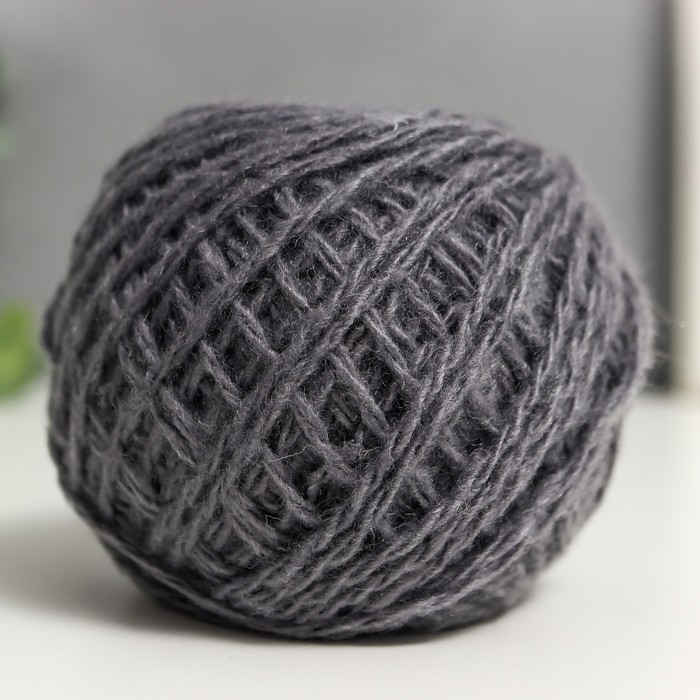 Пряжа "Акрил" 100% акрил, 108м/42гр (Стальной)