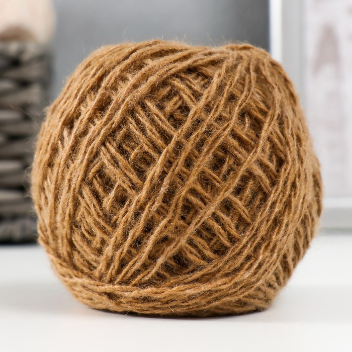 Пряжа "Акрил" 100% акрил, 108м/42гр (Орех)