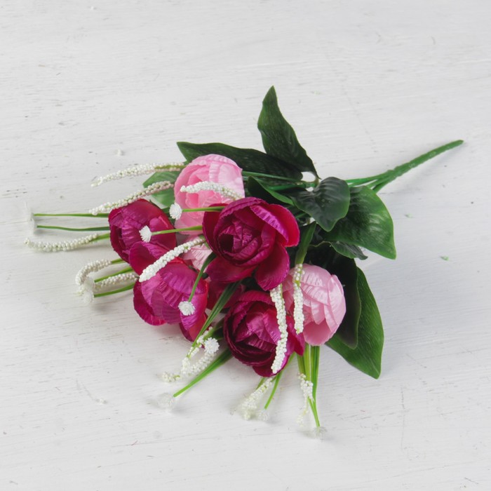 Букет "Полевые лютики" 30 см, микс