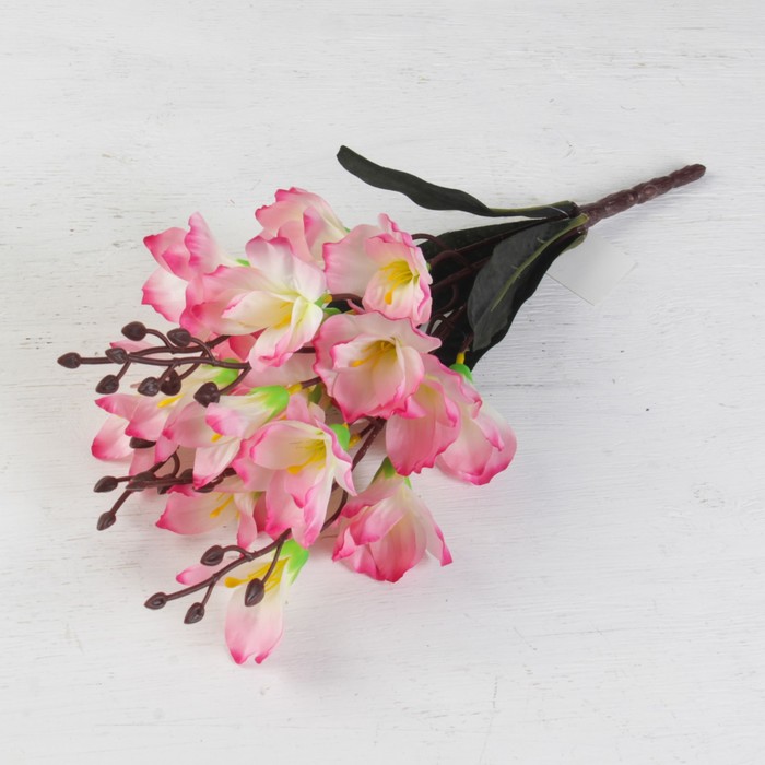 Букет "Японская ветвь" 40 см, бело-розовый