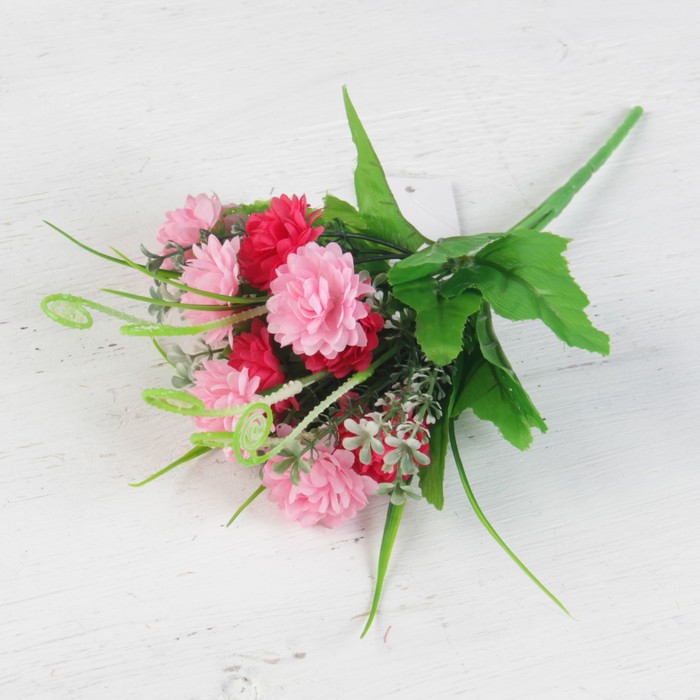 Букет "Астрочки с завитками" 28 см, микс