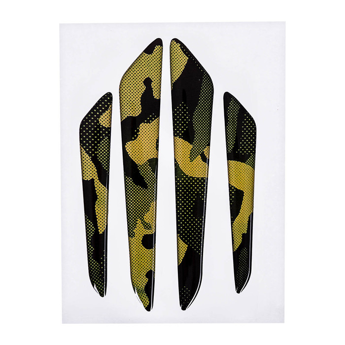 Накладка на дверь автомобиля защитная "Хакки", 4 шт.