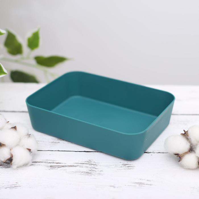 Корзина для хранения 17,7х12,5х4,5 см, прозрачная