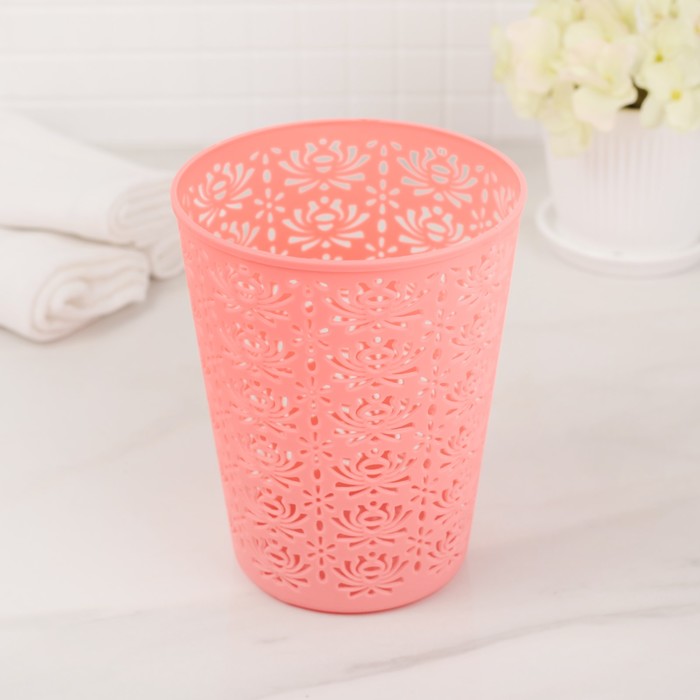 Корзина для хранения 11х11х14 см, цвет МИКС