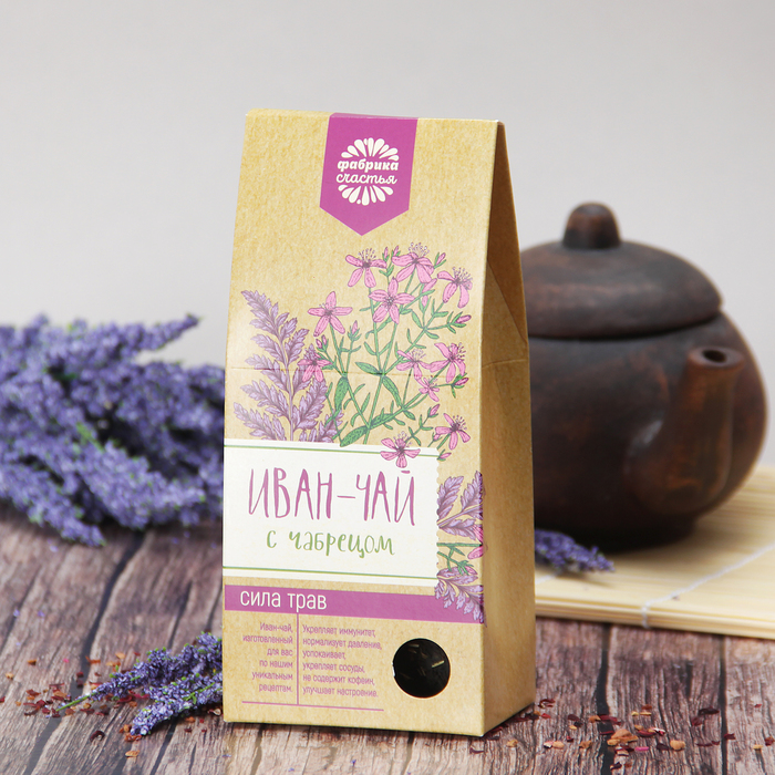 Иван-чай с чабрецом, 50 г