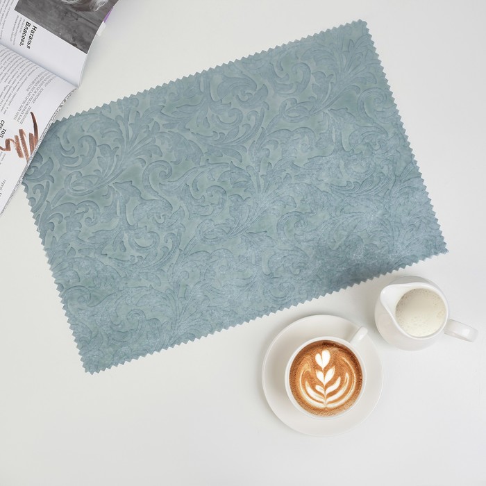 Салфетка кухонная "Вихрь" 42х28 см, цвет серый