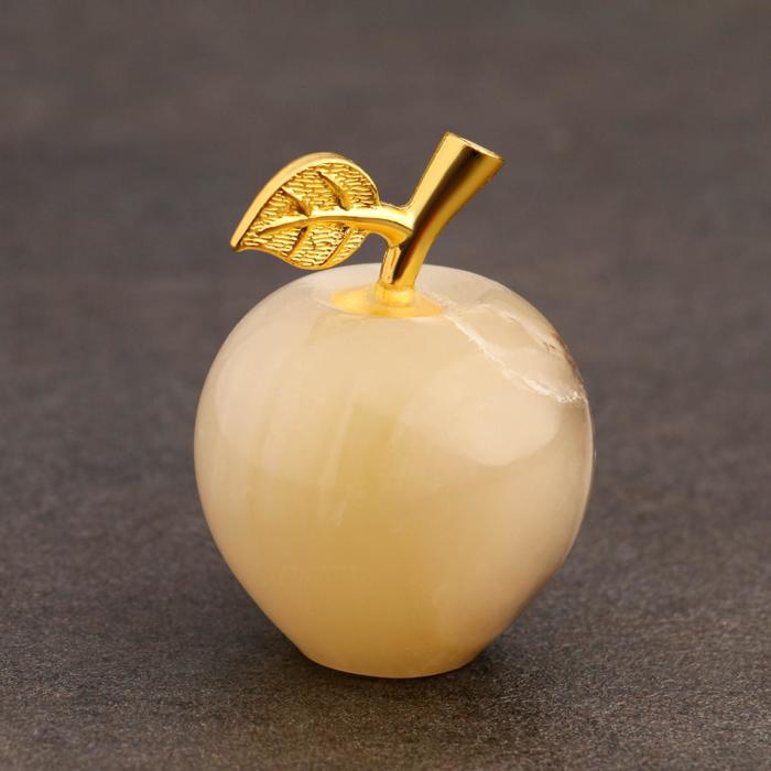 Сувенир «Яблоко», 3,8 см, оникс сувенир яблоко 5 см оникс