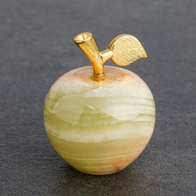 Сувенир «Яблоко», 3,8 см, оникс от Сима-ленд