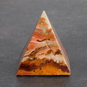 Сувенир «Пирамида», 5 см, оникс Ош