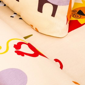 

Постельное бельё 1,5сп «Каникулы в Африке», -7349-1 215х145 см, 215х150 см, 70х70 см, бязь