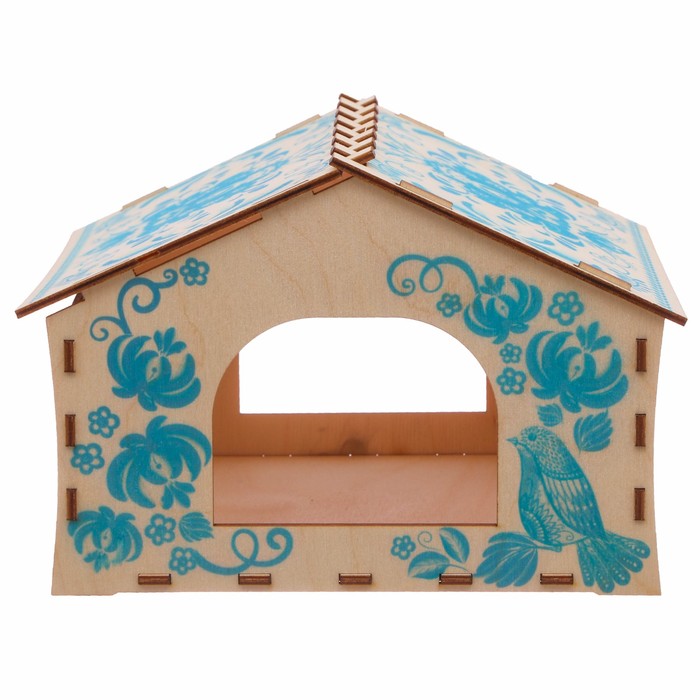 Скворечник "Гжель"