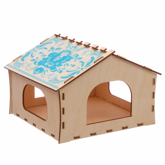 Скворечник "Гжель"