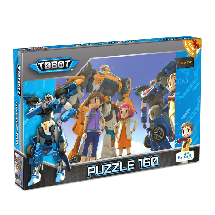 Пазл "Тоботы: Любимые герои", 160 элементов