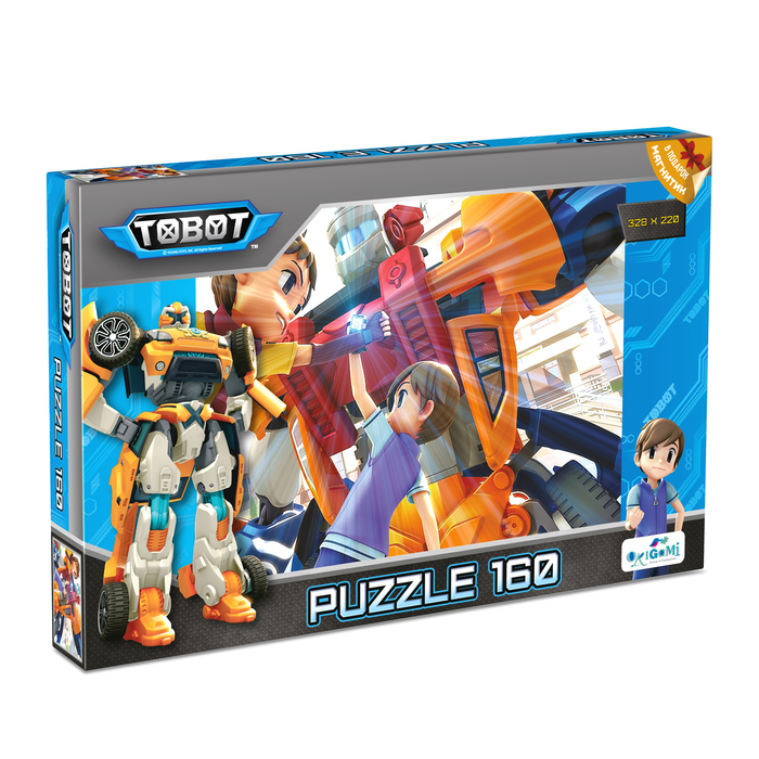 Пазл "Тоботы: Сила братьев", 160 элементов