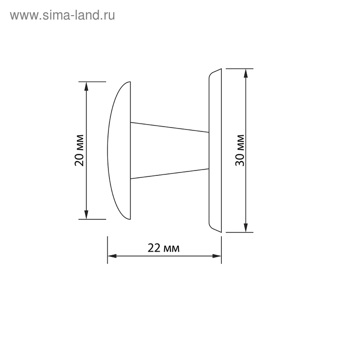 

Ручка мебельная РК-4, цвет античная медь