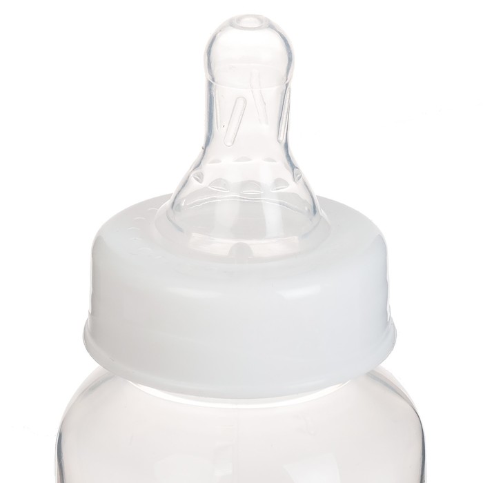 Бутылочка для кормления детская классическая, 250 мл, от 0 мес., цвет белый
