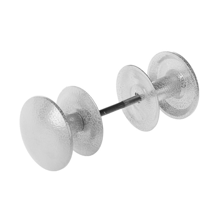 Ручка дверная РДК-110, цвет антик/белый