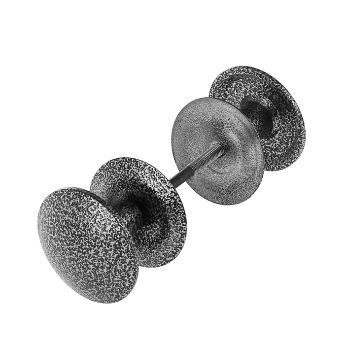 Ручка дверная РДК-110, цвет античное серебро