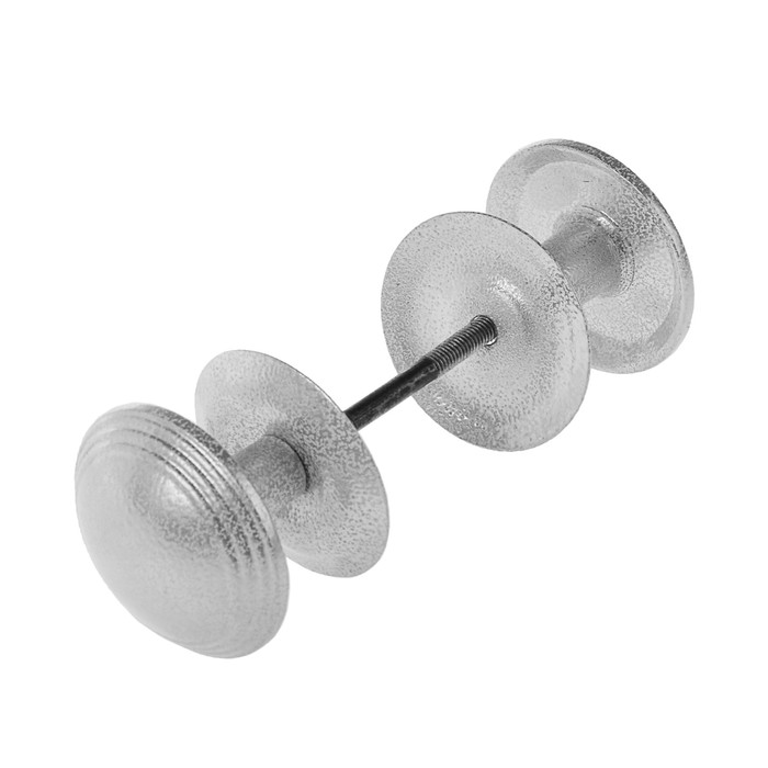 Ручка дверная РДК-115, цвет антик/белый