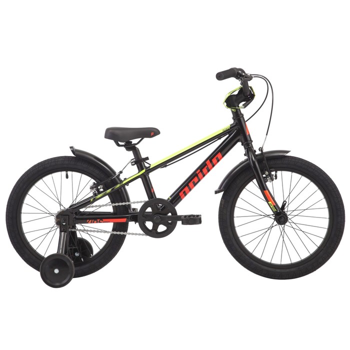 Велосипед 18" Pride Rowdy 18, 2018, цвет черный