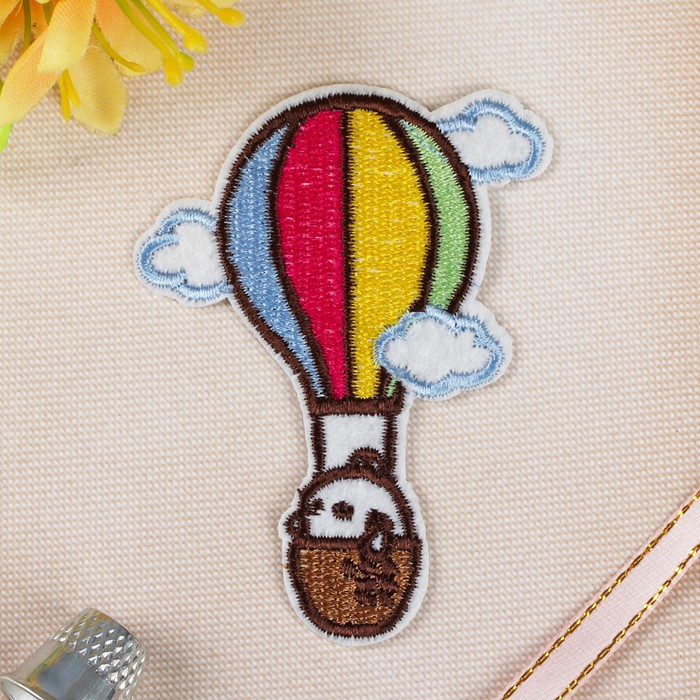 Термоаппликация "Воздушный шар", 8*6,3см