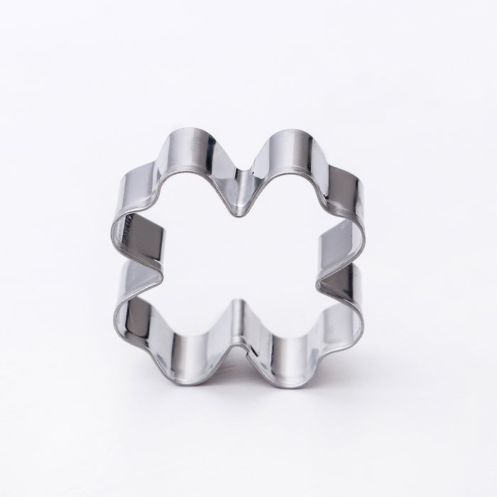 Набор форм для вырезания печенья "Клевер" 6,5x6,5 см, 3 шт