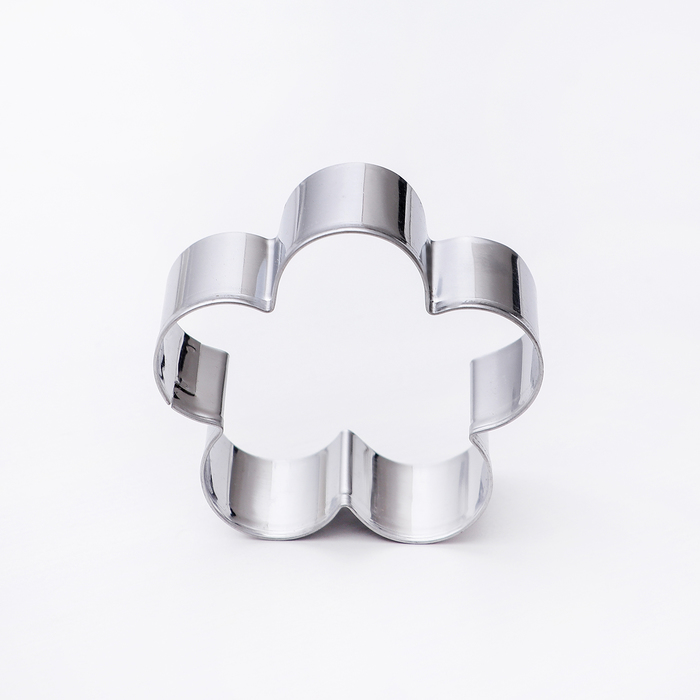 Набор форм для вырезания печенья "Тюльпан, бабочка, цветок, стрекоза", 5 шт