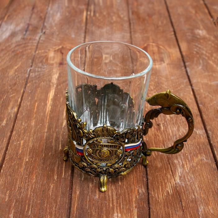 Подстаканник со стаканом "Лучший руководитель"