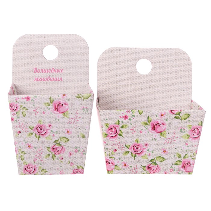 Набор подвесных коробок «Волшебные мгновения», 12 х 14,5 х 8,5 см, 10 х 10 х 16,5 см