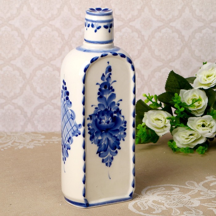 Штоф «Гвардейский», 0,5 л, 21 см, гжель