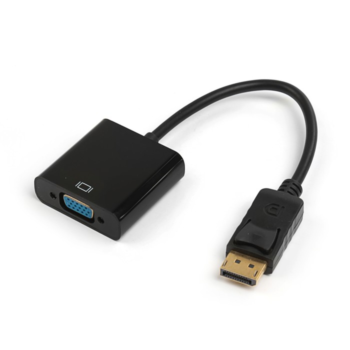 Переходник Luazon DisplayPort - VGA с проводом 15 см