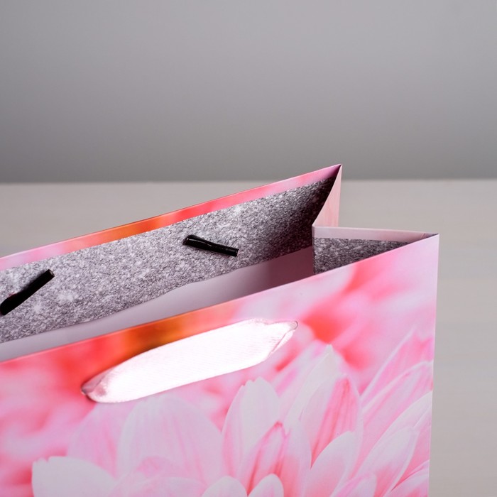 Пакет ламинированный вертикальный «Поздравляем», MS 18 × 23 × 8 см