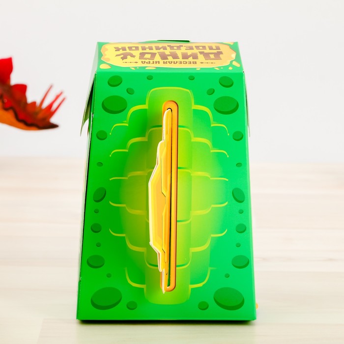 Настольная игра веселая "Дино поединок"