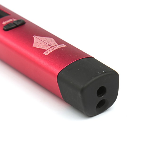 3D ручка SPIDER PEN PRO, ABS, PLA и UNID Pro, цвет: сверкающая малина (+ 2 цвета пластика)