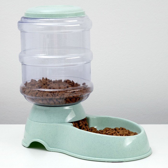 Автокормушка со съемной крышкой, контейнер 3,5 л, микс цветов