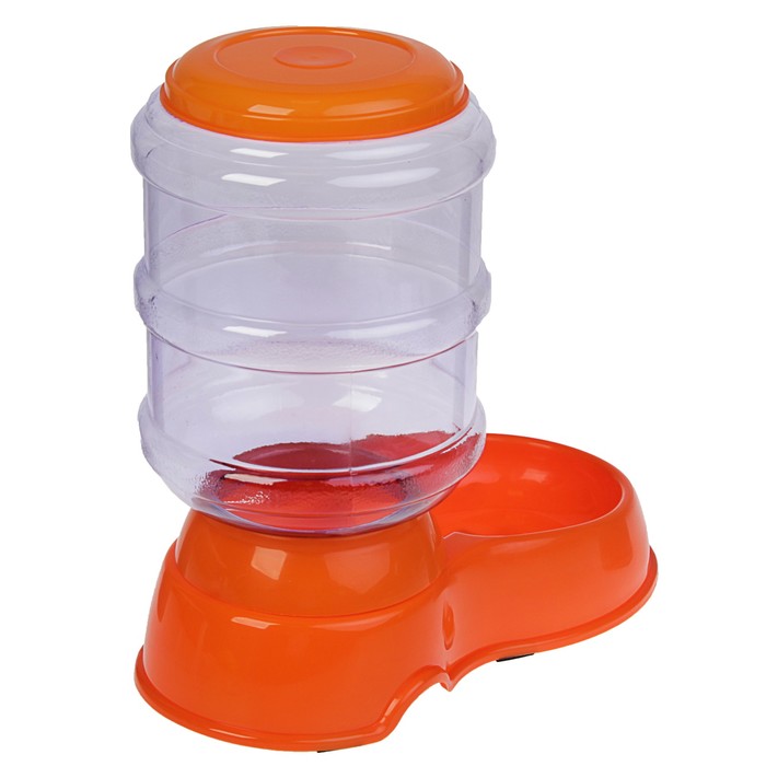 Автокормушка со съемной крышкой, контейнер 3,5 л, микс цветов