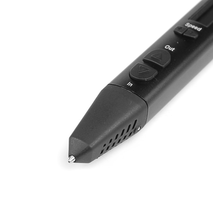 3D ручка SPIDER PEN PRO, ABS, PLA и UNID Pro, цвет: черный (+ 2 цвета пластика)