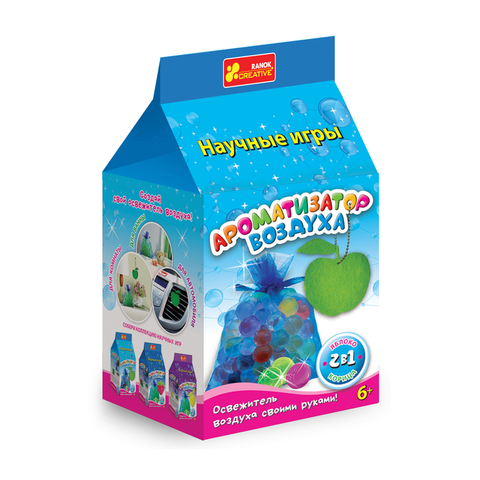 Набор для творчества "Ароматизатор воздуха. Яблоко, корица"