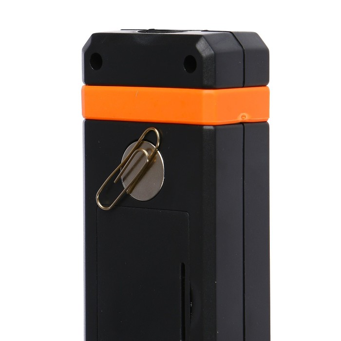 Фонарик 1+1 диод, 2 режима, бат. 3ААА, на шнурке, магнит, микс, 2,5*13см