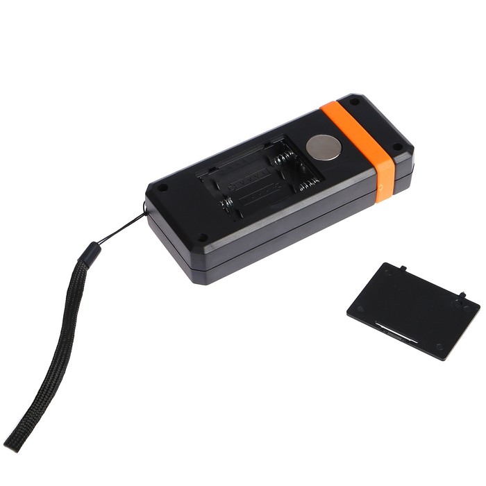 Фонарик 1+1 диод, 2 режима, бат. 3ААА, на шнурке, магнит, микс, 2,5*13см