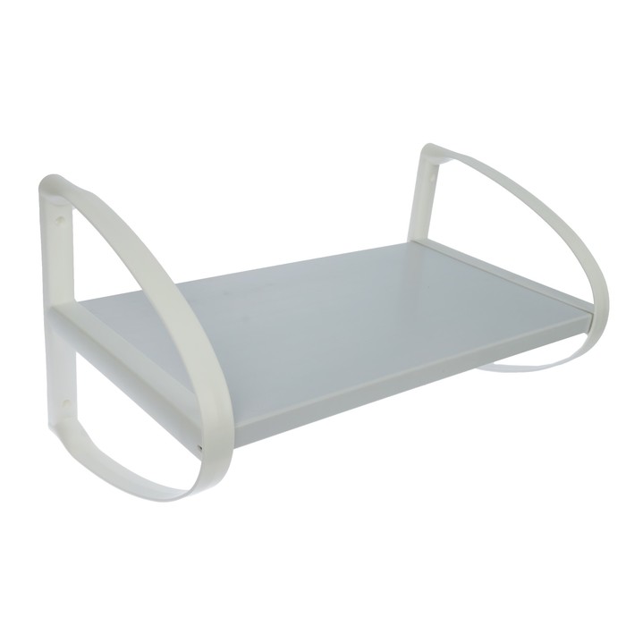 Полка Dely mini, цвет снежно-белый