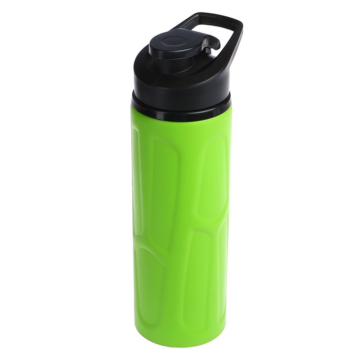 Бутылка для воды 600 мл «Отпечатки», микс, 8х23.5 см