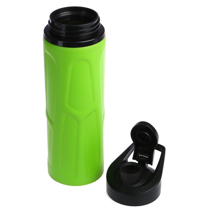 Бутылка для воды 600 мл «Отпечатки», микс, 8х23.5 см