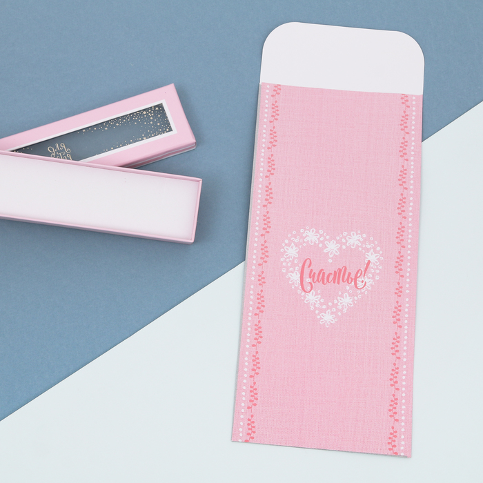 Пакетик подарочный «От всего сердца», 13 х 28,9 см