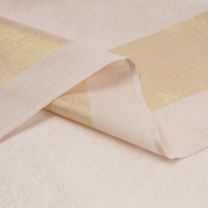 Палантин текстильный PJ1820_1 цвет розовый, размер 68х175